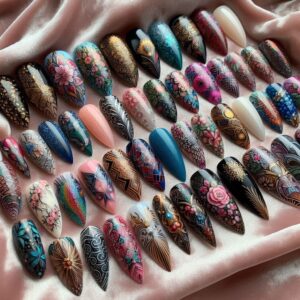 realistic nail art designs